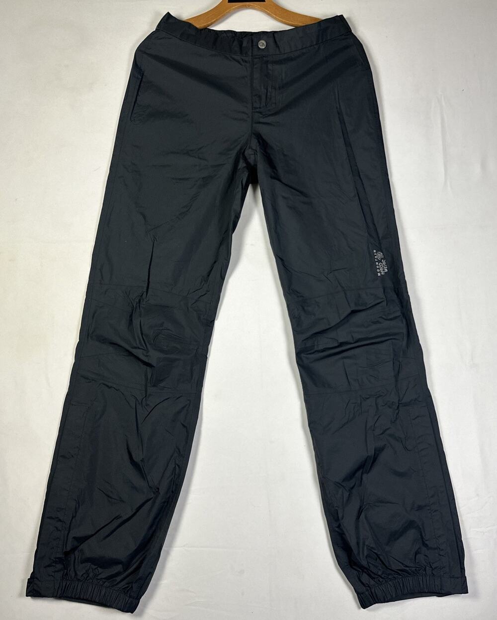 Mountain Hardwear Plasmic Rain Pants Dry Q Waterproof Gray Outdoor Hike Women XS
